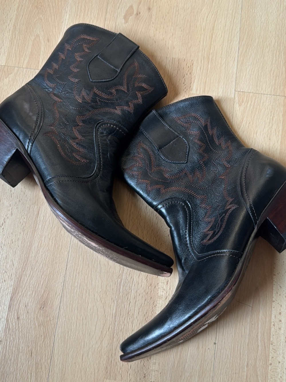 Charlie Horse vintage Boots leather
